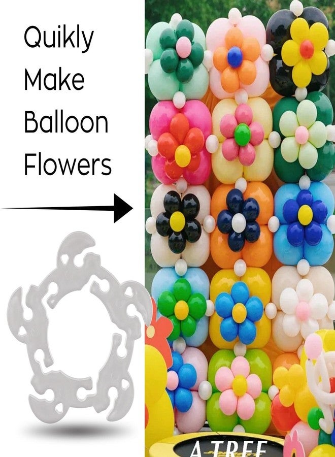Miliocry 100PCS Balloon Arch Clips, Reusable Balloon Clips for Balloon Arch, Plastic Balloon Supplies for Stand, Balloon Garland Clips for Party Wedding Baby Shower Decorations - Image 4
